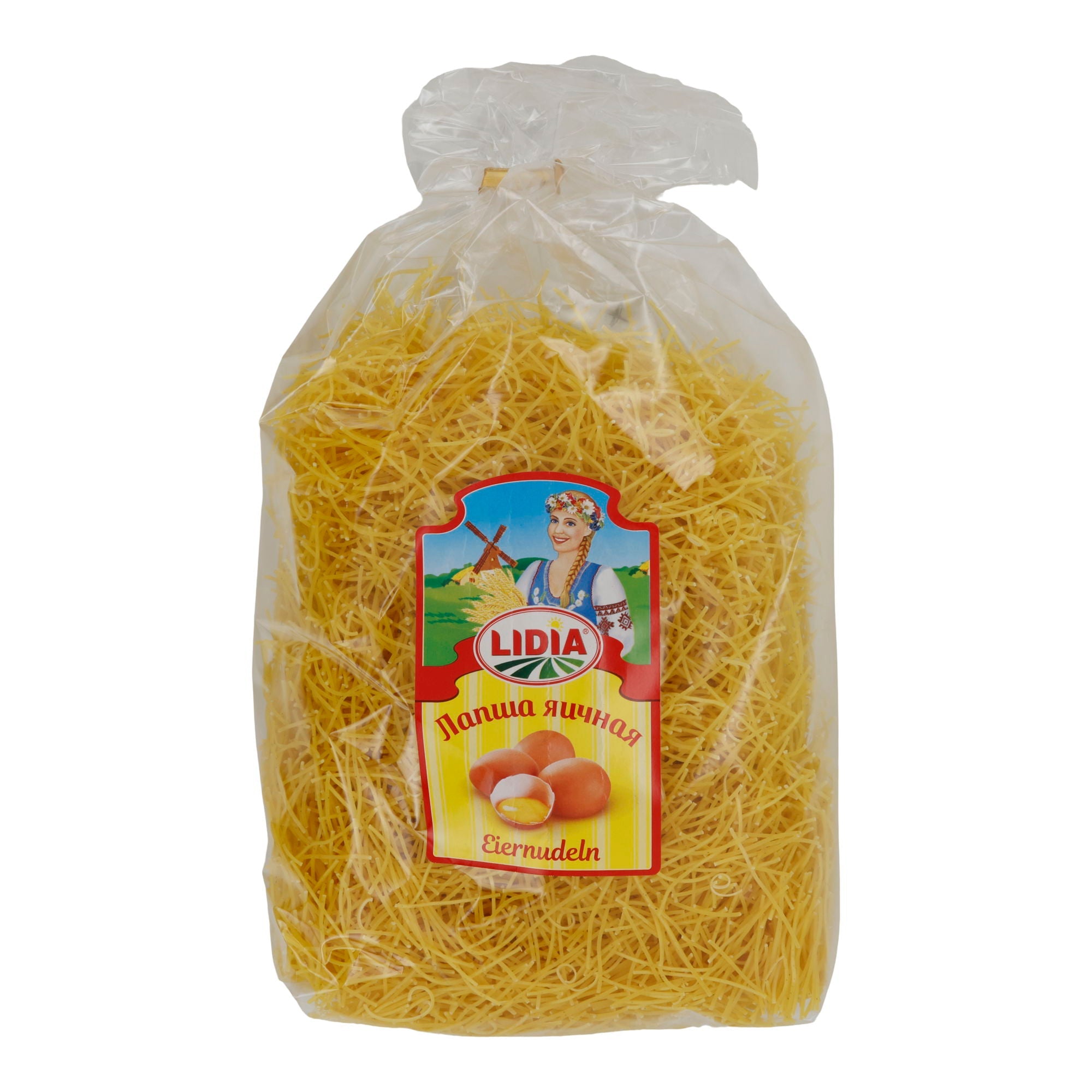 Lidia Eiernudeln | Fadennudeln aus Hartweizengrieß mit Ei | 500 g - Taste Your World
